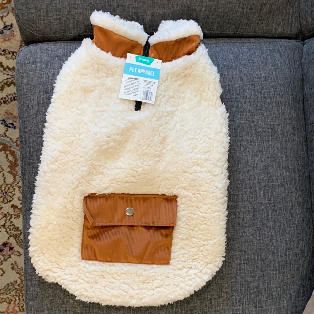 Frisco Sherpa dog jacket | LG